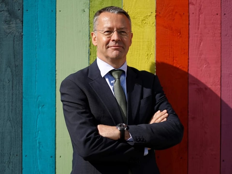 Der designierte neue VR-Präsident, Thierry Vanlancker, in einer Aufnahme von 2017.